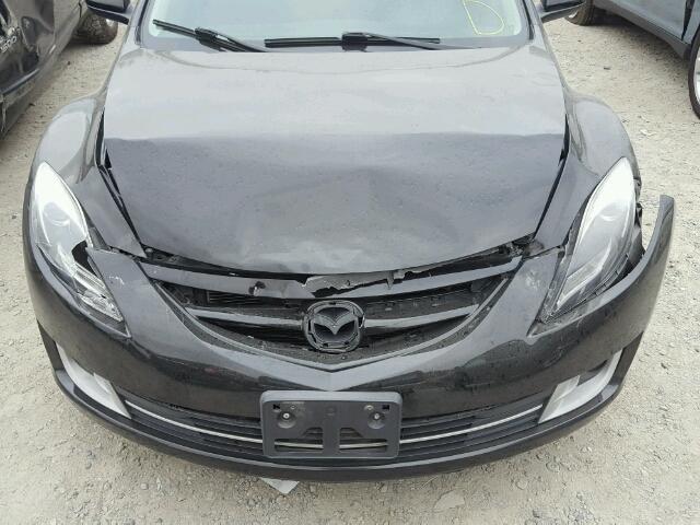 1YVHZ8DH2C5M38172 - 2012 MAZDA 6 I BLACK photo 9