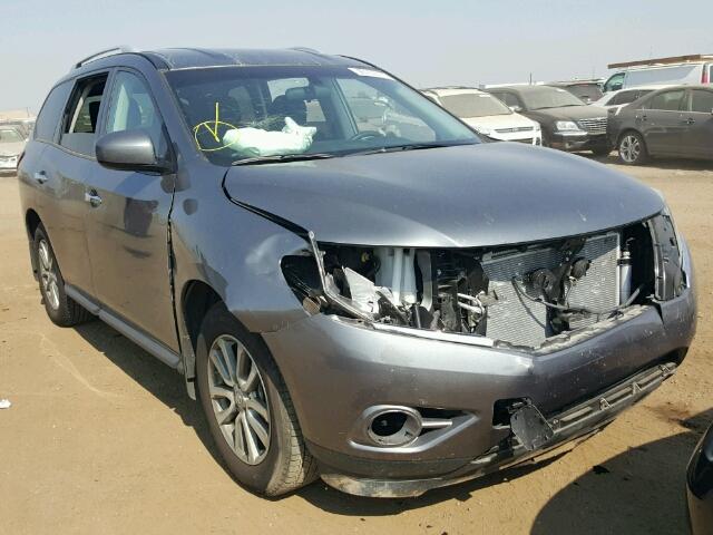 5N1AR2MM3GC642641 - 2016 NISSAN PATHFINDER GRAY photo 1