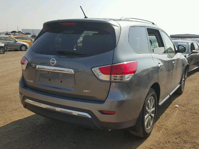 5N1AR2MM3GC642641 - 2016 NISSAN PATHFINDER GRAY photo 4