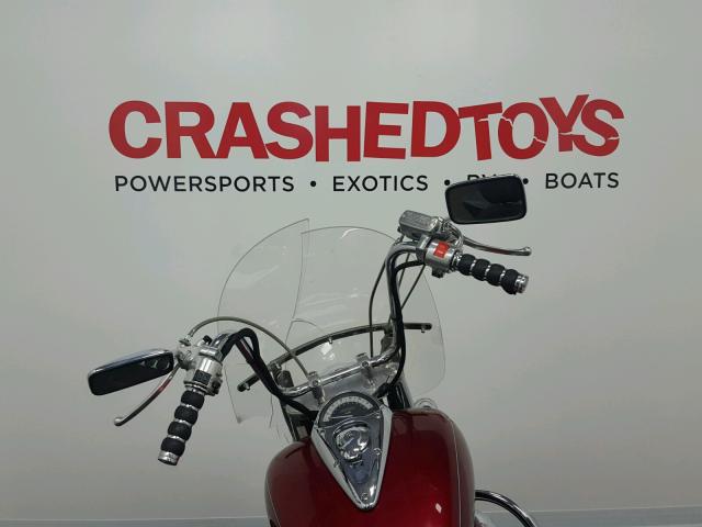 1HFSC52004A100275 - 2004 HONDA VT1300 S RED photo 8