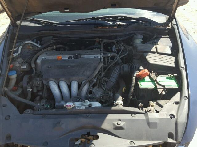 1HGCM56323A053458 - 2003 HONDA ACCORD LX BLUE photo 7