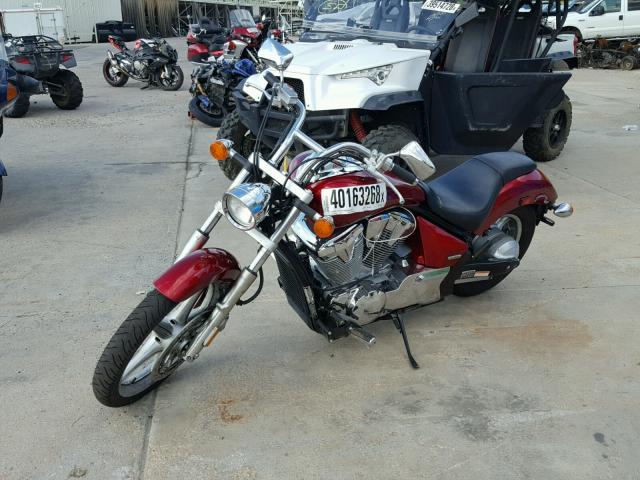 JH2SC671XAK000103 - 2010 HONDA VT1300 CS RED photo 2