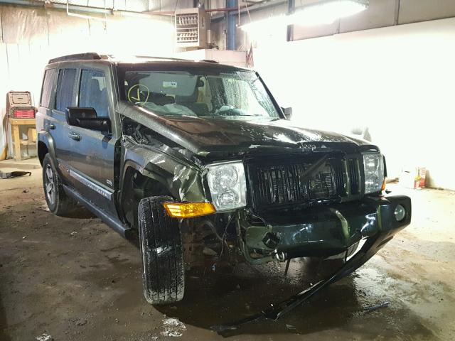 1J8HG48K96C310627 - 2006 JEEP COMMANDER GREEN photo 1