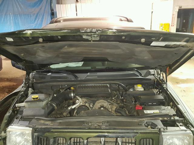 1J8HG48K96C310627 - 2006 JEEP COMMANDER GREEN photo 7