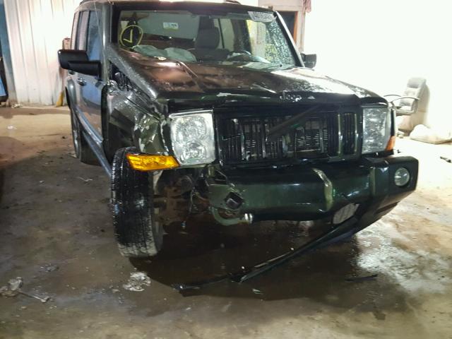 1J8HG48K96C310627 - 2006 JEEP COMMANDER GREEN photo 9