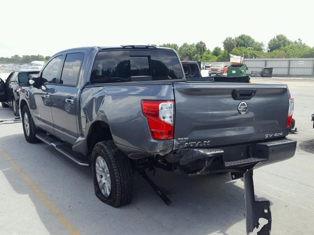 1N6AA1E59HN567945 - 2017 NISSAN TITAN SV GRAY photo 3