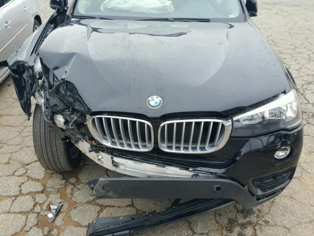 5UXWZ7C35H0X42645 - 2017 BMW X3 SDRIVE2 BLACK photo 7