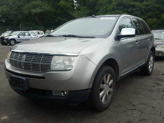 2LMDU68C48BJ39453 - 2008 LINCOLN MKX GRAY photo 2