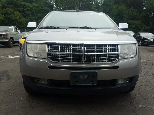 2LMDU68C48BJ39453 - 2008 LINCOLN MKX GRAY photo 9