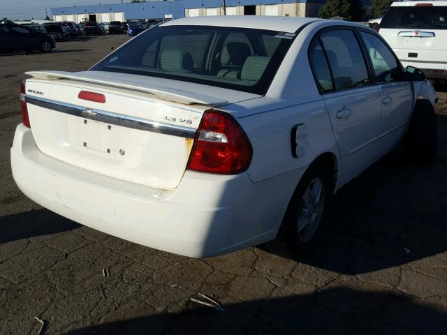 1G1ZT52865F296329 - 2005 CHEVROLET MALIBU LS თეთრი ფოტო 4