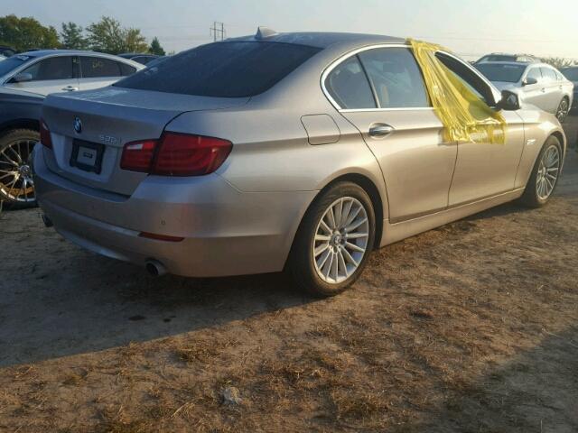 WBAFR7C52DC823157 - 2013 BMW 535 GOLD photo 4