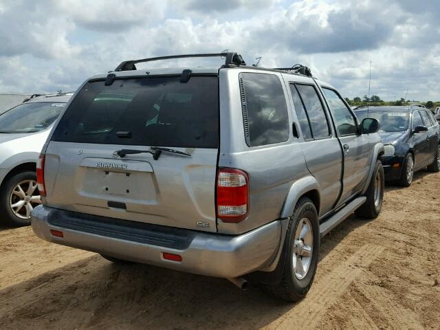 JN8AR07SXXW361572 - 1999 NISSAN PATHFINDER SILVER photo 4