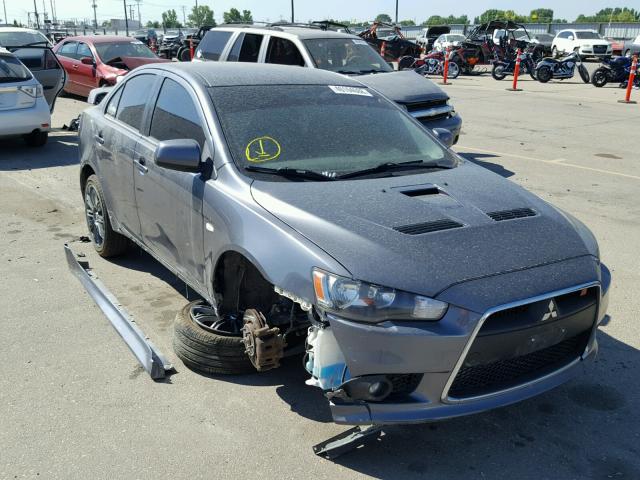 JA32V6FV4BU005857 - 2011 MITSUBISHI LANCER RAL CHARCOAL photo 1