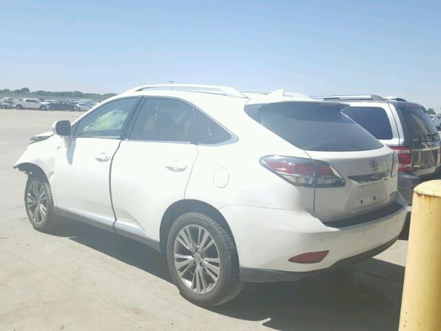 JTJZK1BA1E2013622 - 2014 LEXUS RX 350 WHITE photo 3