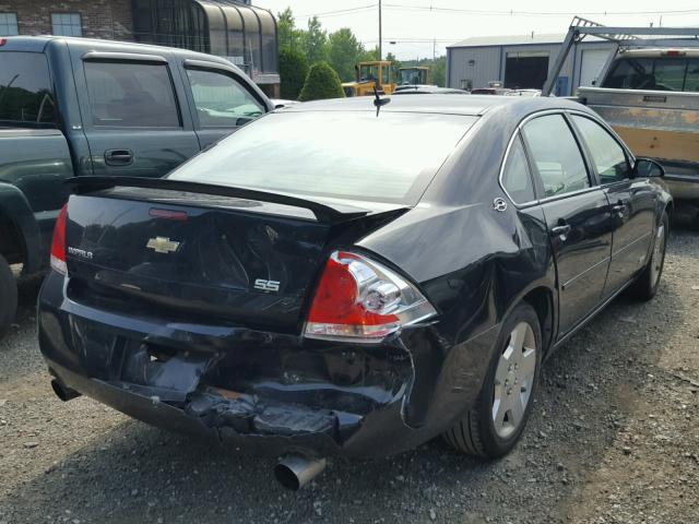 2G1WD58CX69277739 - 2006 CHEVROLET IMPALA SUP 黑色 照片 4