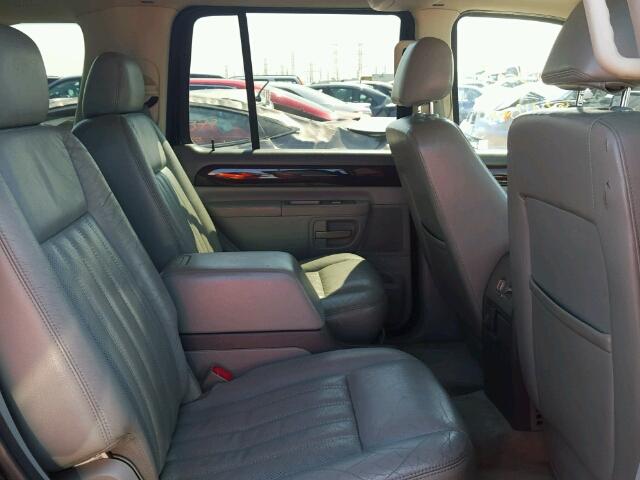 5LMEU78H43ZJ01953 - 2003 LINCOLN AVIATOR 黑色 照片 6