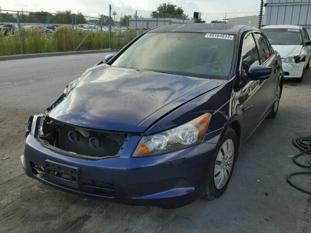 JHMCP26398C055271 - 2008 HONDA ACCORD LX BLUE photo 2