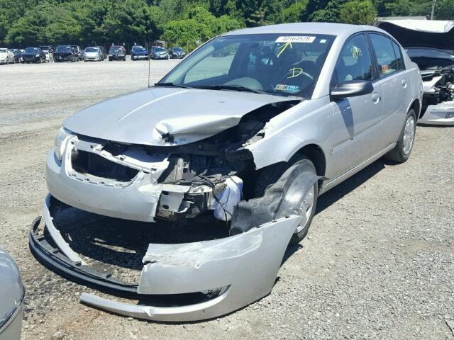 1G8AJ58F67Z172962 - 2007 SATURN ION LEVEL SILVER photo 2