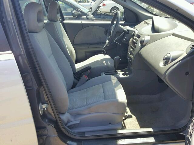 1G8AJ58F67Z172962 - 2007 SATURN ION LEVEL SILVER photo 5