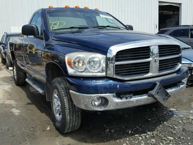 3D7KS26A18G208089 - 2008 DODGE RAM 2500 S BLUE photo 1
