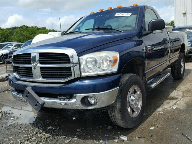 3D7KS26A18G208089 - 2008 DODGE RAM 2500 S BLUE photo 2