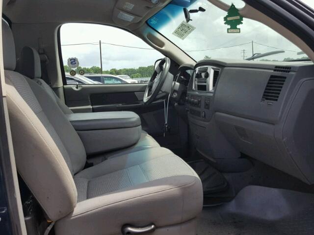 3D7KS26A18G208089 - 2008 DODGE RAM 2500 S BLUE photo 5