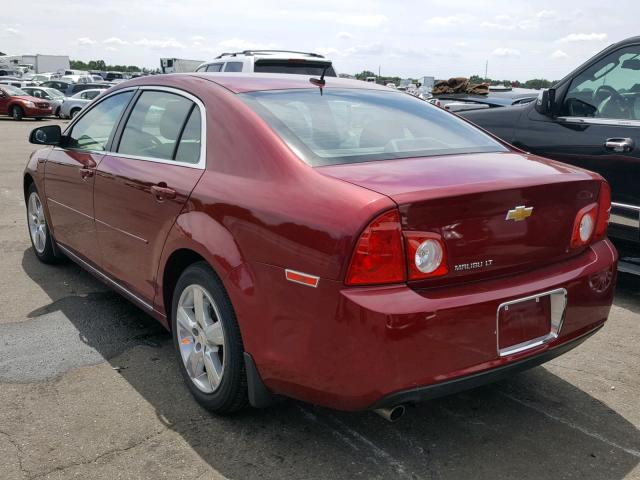 1G1ZC5E16BF269965 - 2011 CHEVROLET MALIBU 1LT წითელი ფოტო 3