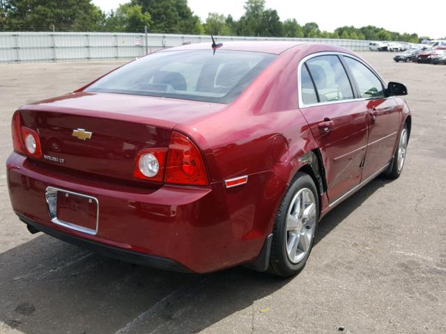 1G1ZC5E16BF269965 - 2011 CHEVROLET MALIBU 1LT წითელი ფოტო 4