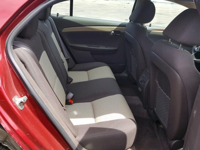 1G1ZC5E16BF269965 - 2011 CHEVROLET MALIBU 1LT წითელი ფოტო 6