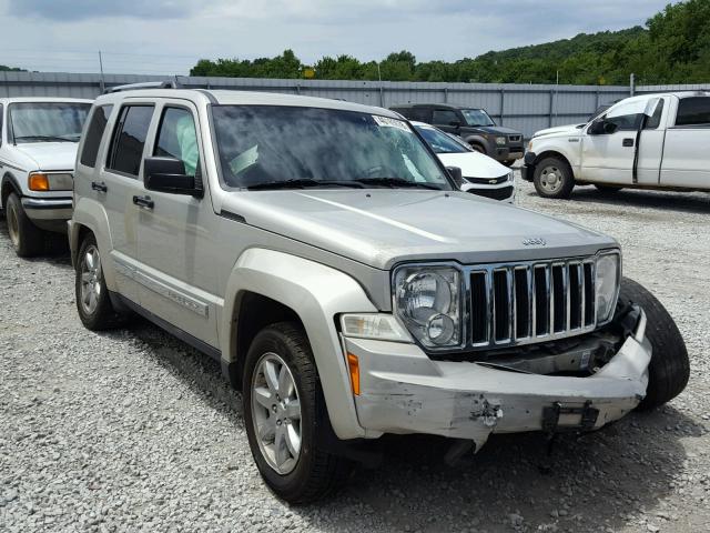 1J8GN58K28W172759 - 2008 JEEP LIBERTY LI BEIGE photo 1