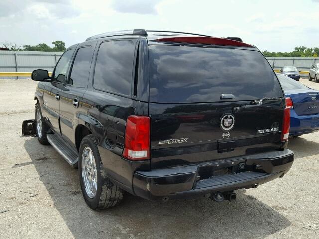 1GYEK63N86R143240 - 2006 CADILLAC ESCALADE L BLACK photo 3