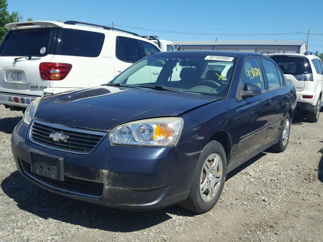 1G1ZS58F47F302673 - 2007 CHEVROLET MALIBU LS BLUE photo 2