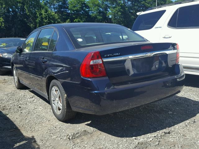 1G1ZS58F47F302673 - 2007 CHEVROLET MALIBU LS BLUE photo 3