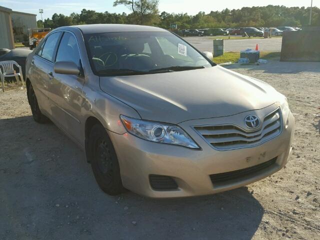 4T1BF3EK4AU089211 - 2010 TOYOTA CAMRY BASE GOLD photo 1