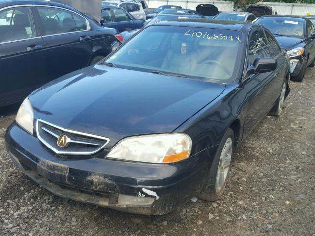 19UYA42701A003947 - 2001 ACURA 3.2CL TYPE BLACK photo 2