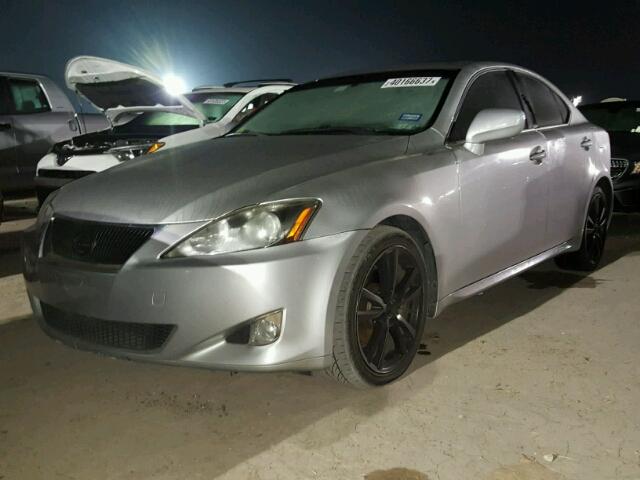 JTHBK262162018283 - 2006 LEXUS IS 250 SILVER photo 2