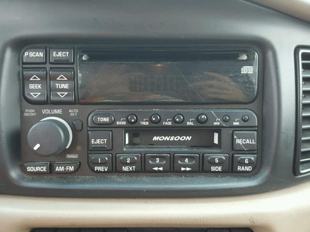 2G4WB55K211326329 - 2001 BUICK REGAL LS 棕色 照片 9