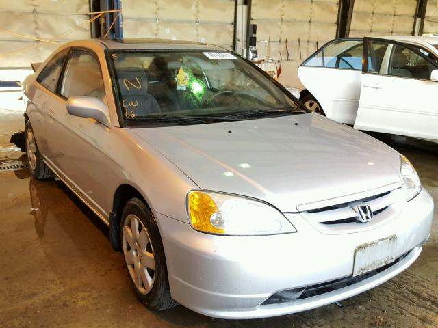 1HGEM22961L018635 - 2001 HONDA CIVIC SI SILVER photo 1