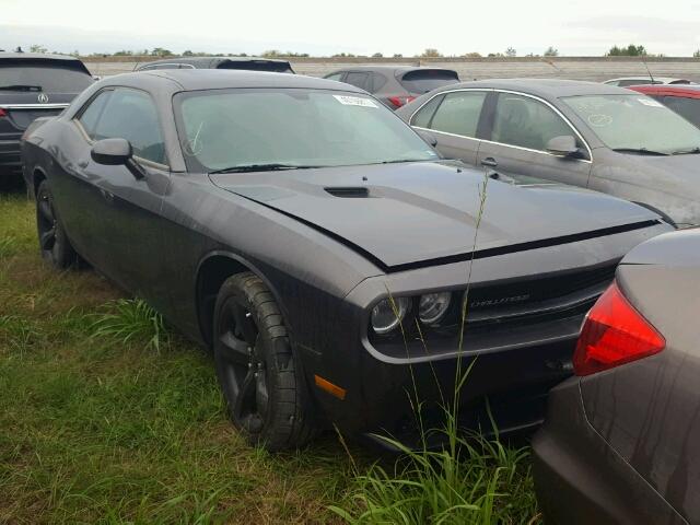 2C3CDYAG3EH270620 - 2014 DODGE CHALLENGER CHARCOAL photo 1