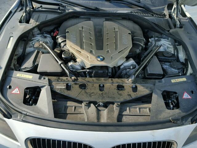 WBAKC6C50ACL67844 - 2010 BMW 750 I WHITE photo 7