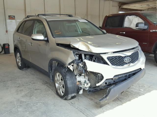 5XYKT3A69CG280374 - 2012 KIA SORENTO BA TAN photo 1