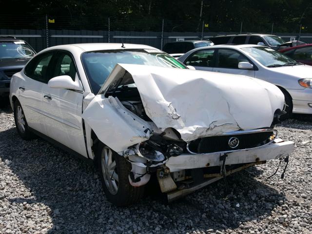 2G4WC532851292564 - 2005 BUICK LACROSSE C WHITE photo 1