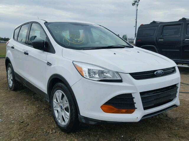 1FMCU0F70EUD31162 - 2014 FORD ESCAPE WHITE photo 1