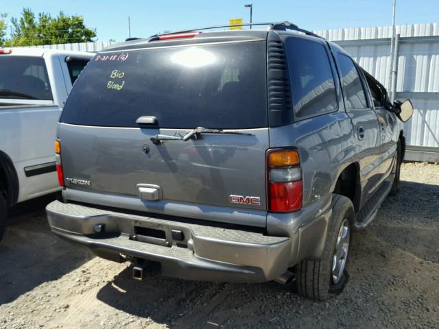 1GKEK63U26J109438 - 2006 GMC YUKON DENA GRAY photo 4