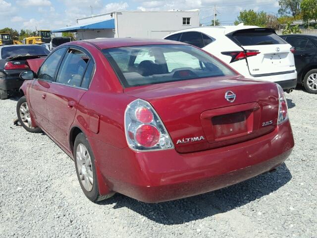 1N4AL11D76N409293 - 2006 NISSAN ALTIMA RED photo 3