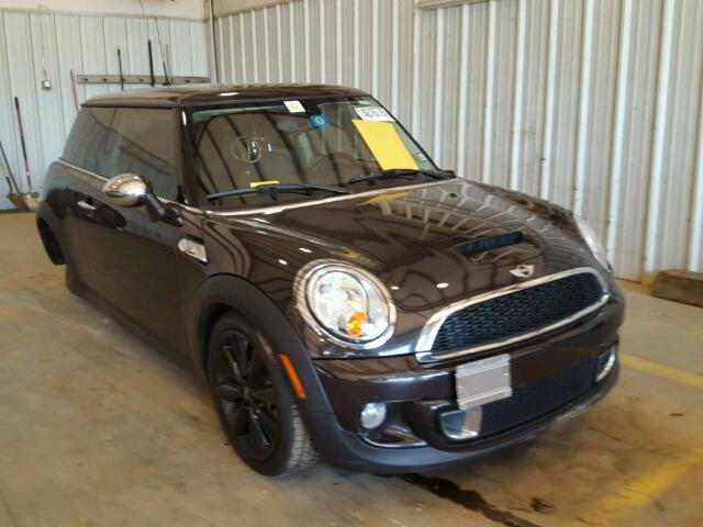 WMWSV3C55DT390517 - 2013 MINI COOPER S BLACK photo 1