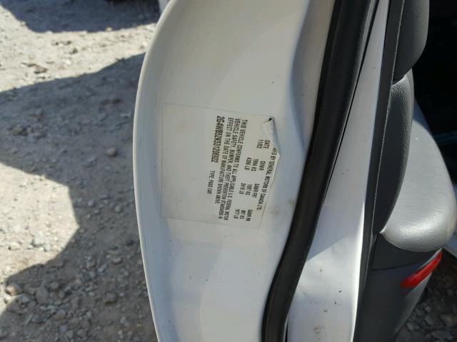 2G4WB52K531206922 - 2003 BUICK REGAL LS WHITE photo 10