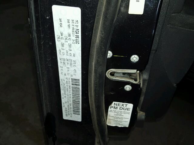 1C4NJDBB2GD520048 - 2016 JEEP COMPASS SP CHARCOAL photo 10