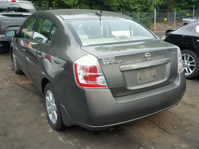 3N1AB61EX9L654616 - 2009 NISSAN SENTRA 2.0 GRAY photo 3