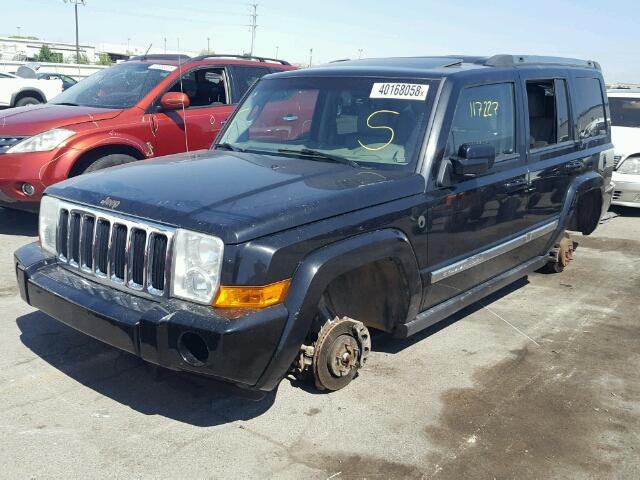 1J8HG58PX9C514813 - 2009 JEEP COMMANDER BLACK photo 2